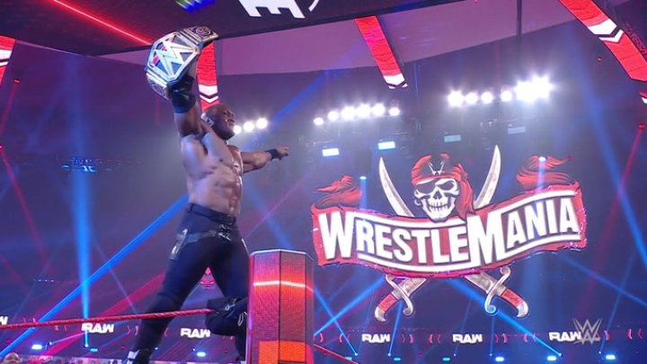 Bobby Lashley Defeats The Miz To Become The New Wwe Champion On Monday 