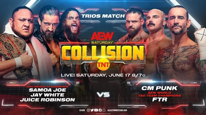 Main Event Set For Debut AEW Collision On TNT Wrestling News - WWE News ...