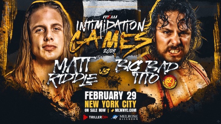 Matt Riddle vs. Big Bad Tito Street Fight Set for MLW Intimidation ...