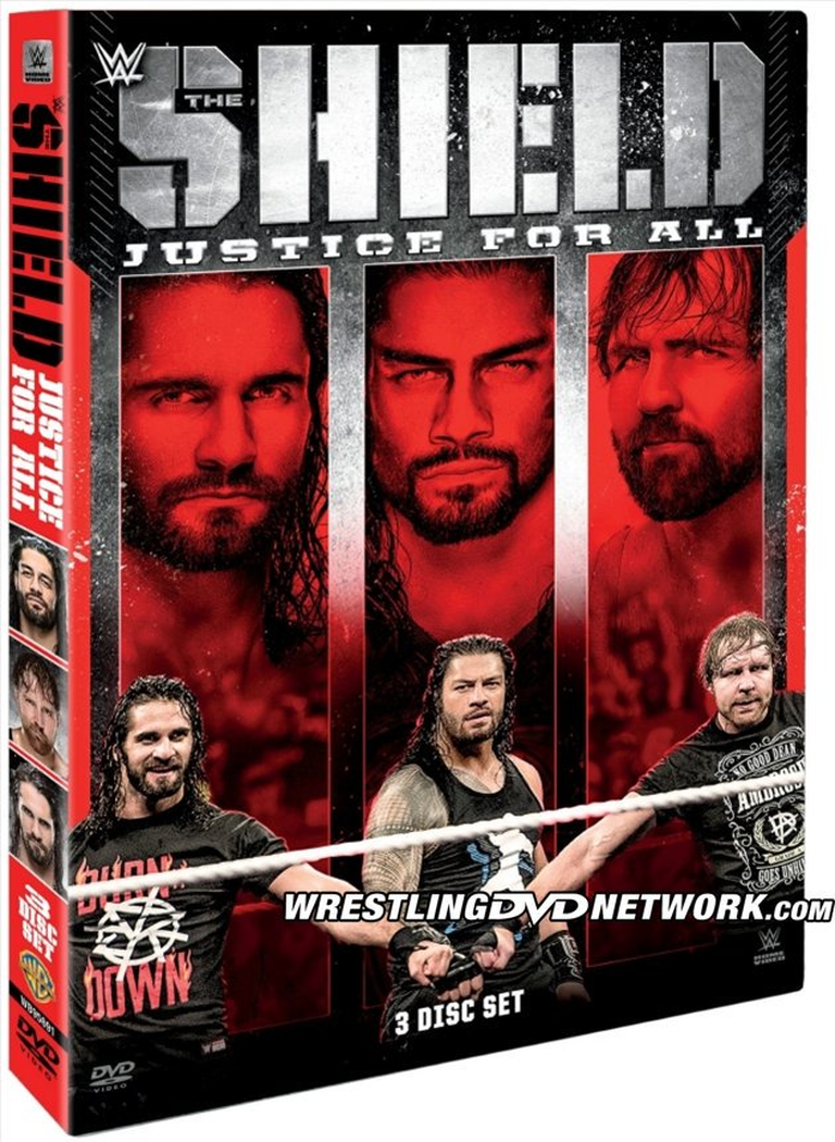 Full Content Listing for WWE's "Shield Justice for All" DVD