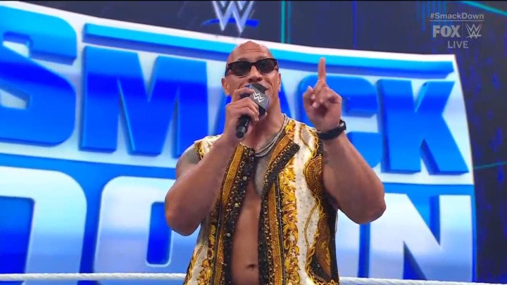 WWE SmackDown Hits Another Milestone with The Rock's Return Fueling ...