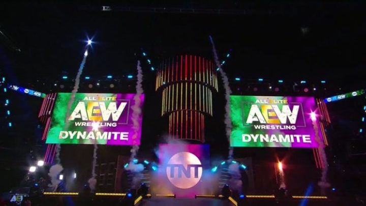 aew wrestling site