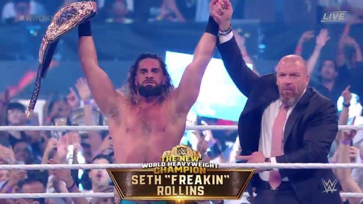 Seth Rollins Wins Wwe World Heavyweight Championship At Night Of Champions 2023 Wrestling News 