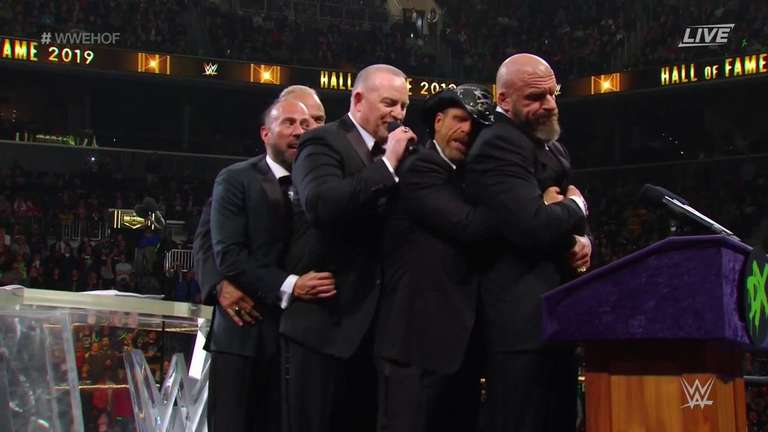 Wwe best sale hof 2019