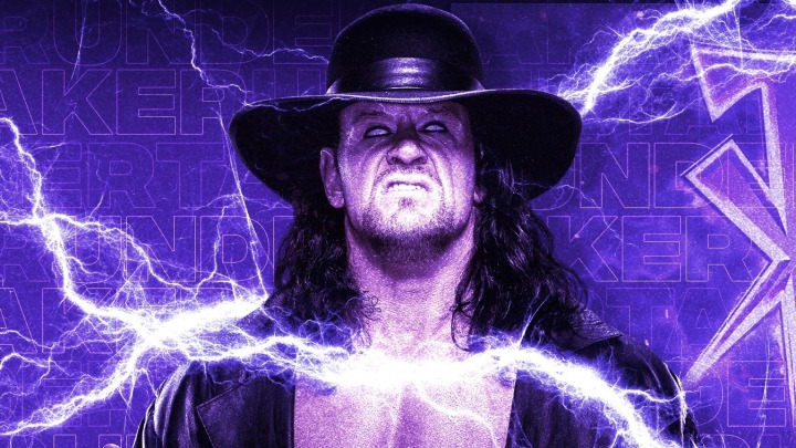 The Undertaker Dark Night With Fire Background HD Wallpaper
