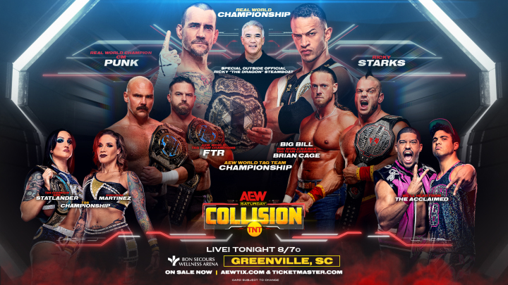 Matchups For Tonight's AEW Collision Episode On TNT Wrestling News ...