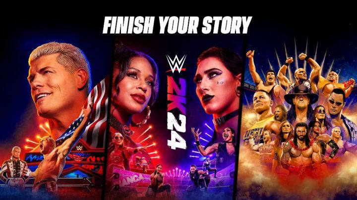 “finish Your Story” In Wwe® 2k24 Deluxe Edition And Forty Years Of Wrestlemania Edition Now