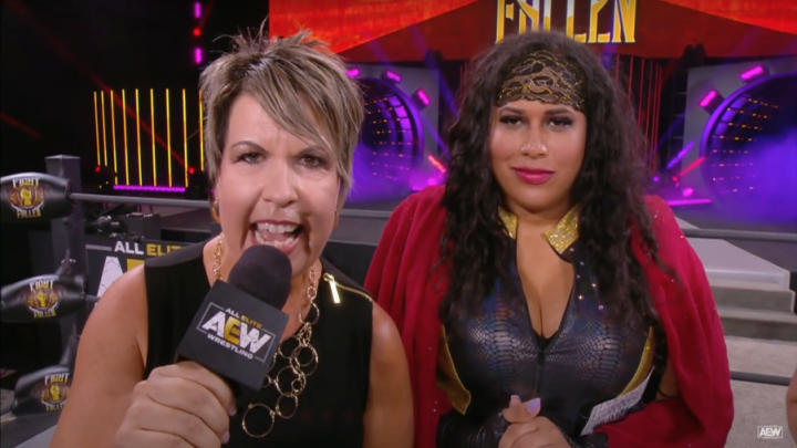 Nyla Rose Reveals What An Asset Vickie Guerrero Is To The Aew Womens Division Wrestling News 