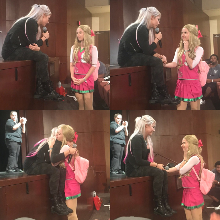 Alexa Bliss Offers Words of Encouragement to Young Fan Suffering from