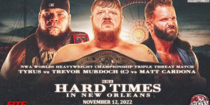 NWA Hard Times 3 Results - Tyrus Wins NWA World Heavyweight ...