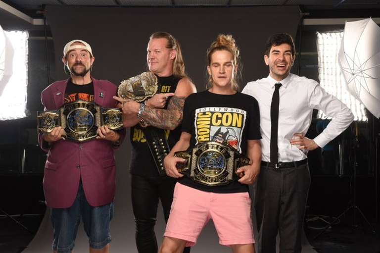 A Closer Look At The New AEW World Tag Titles (Photo