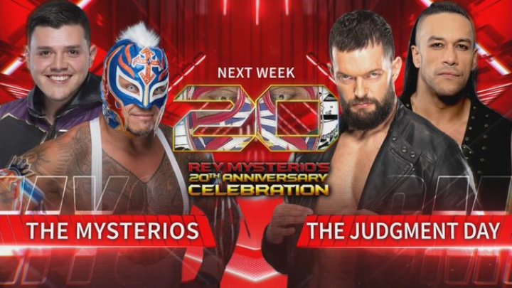 Mysterios vs. Judgment Day Announced for Next Week's Episode of RAW ...