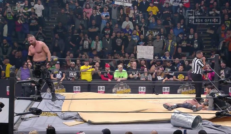 AEW Full Gear Results Jon Moxley vs. Kenny Omega Goes to the