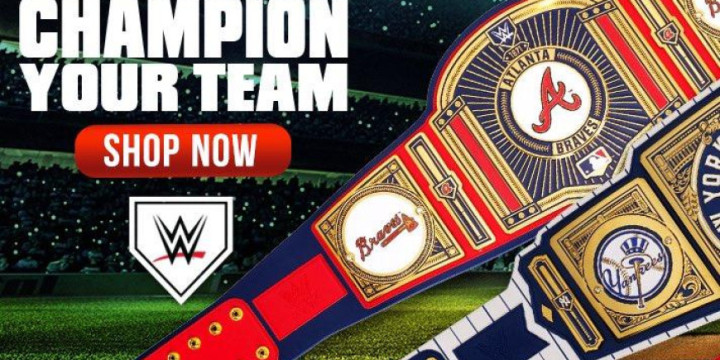 WWE Launches MLB-Inspired Championship Title Belts for All 30 Baseball ...