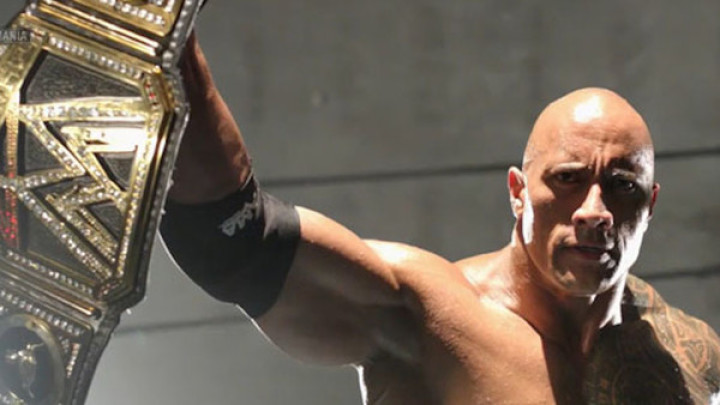 the rock aew wrestling