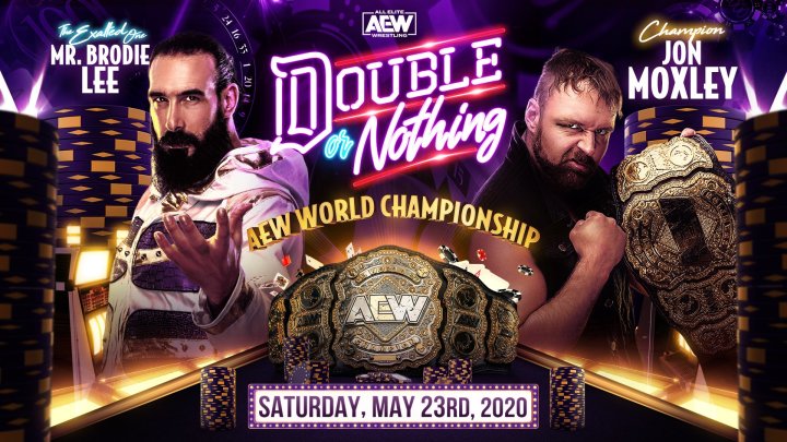 AEW Double Or Nothing Results Jon Moxley vs. Brodie Lee AEW