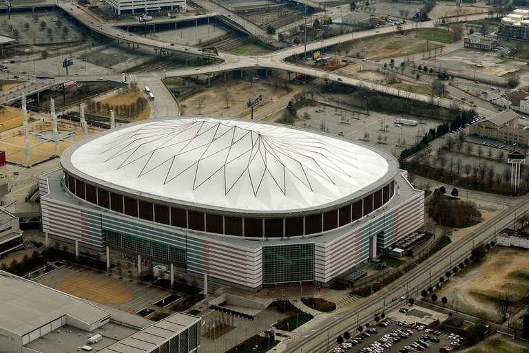 Legendary Georgia Dome Stadium Demolished Wrestling News WWE News