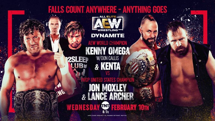 Falls Count Anywhere Tag Team Match Announced For AEW Dynamite ...