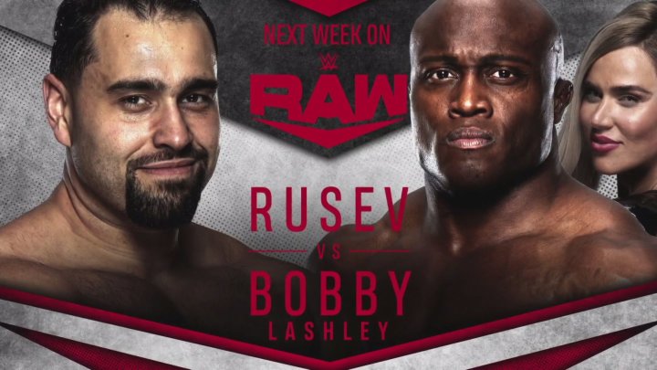 Rusev vs. Bobby Lashley Announced for Next Week's Raw Wrestling News ...