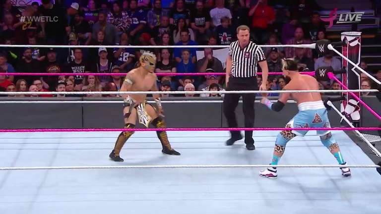 WWE TLC Results (10/22): Cruiserweight Championship Match Wrestling ...