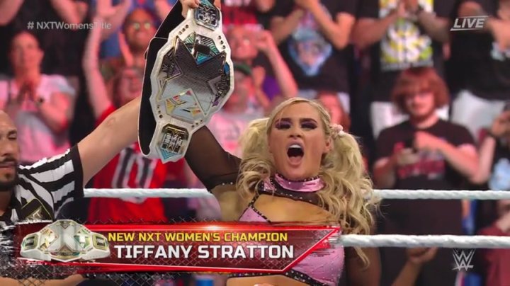 Tiffany Stratton Crowned New NXT Women's Champion At WWE NXT ...