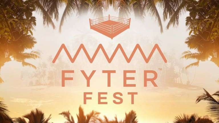 Check Out The AEW Fyter Fest Entrance Stage (Photo) Wrestling News ...