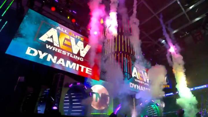 PHOTO: AEW Is Officially Using A New Stage For Tonight's Dynamite WNS ...