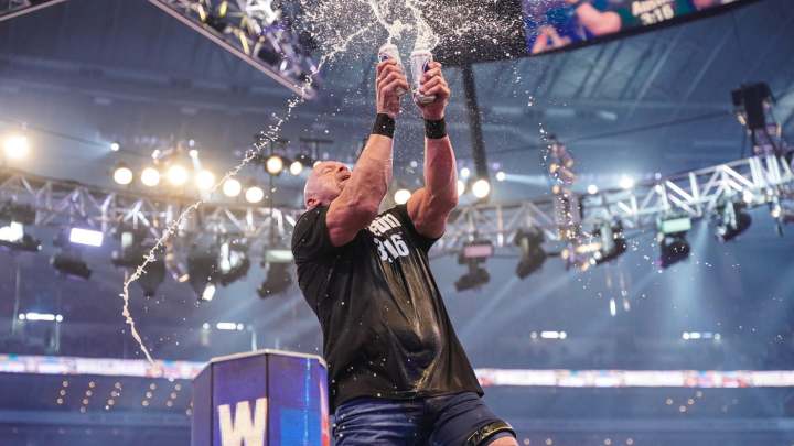 Exclusive: 'Stone Cold' Steve Austin Reflects on Wrestling Career,  Retirement, and if he'll Appear at WrestleMania 39 – NBC Los Angeles