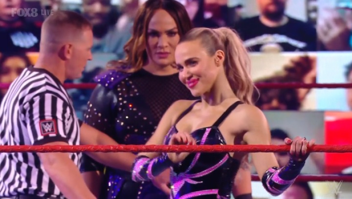 Wwe Raw Results Did Lana Get Put Through An Announce Table Again