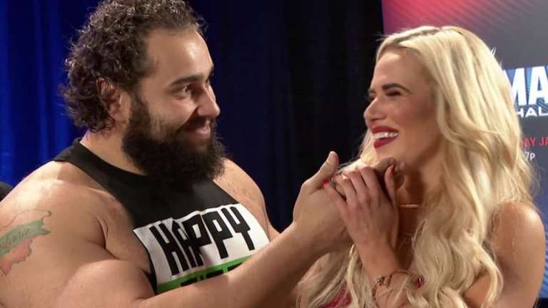 Video: Rusev Teaches Lana To Eat Like A Monster For Mixed Match ...