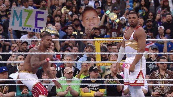 Street Profits Win Men's WrestleMania Showcase Fatal 4-Way Team Match ...