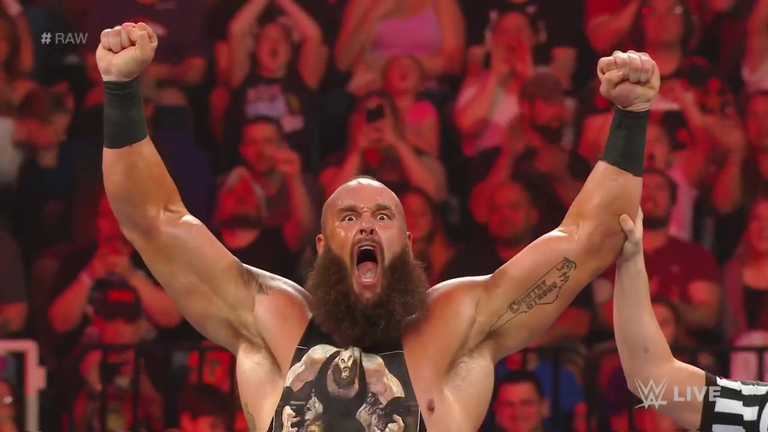 WWE Monday Night Raw: Braun Strowman Defeats Sami Zayn Wrestling News ...