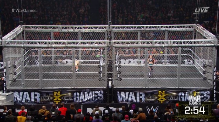 WWE NXT TakeOver WarGames Results Team Ripley vs. Team Baszler