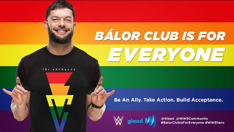 finn balor lgbt shirt