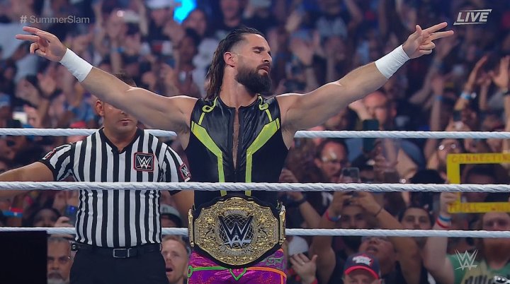 Seth Rollins Retains World Heavyweight Championship Against Finn Bálor ...