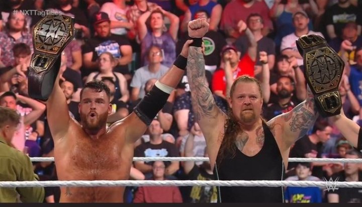 Gallus Retain Tag Team Titles At WWE NXT Battleground 2023 Wrestling ...