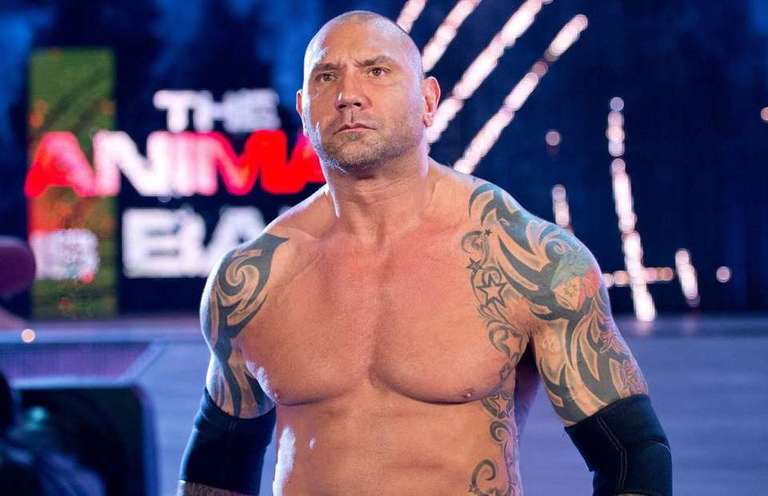 Watch New Red Band Trailer For Batista’s New Movie Stuber Wrestling ...