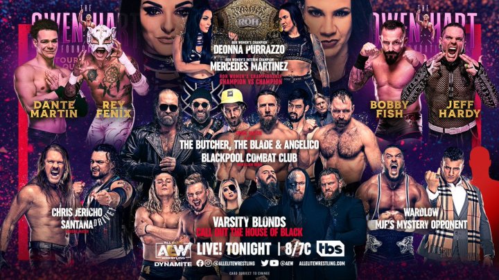 Preview For Tonight’s AEW Dynamite - MJF’s Mystery Opponent, Title ...