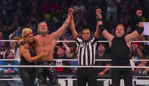 Adam Copeland And Christian Cage Make Triumphant Return Against FTR at AEW All Out