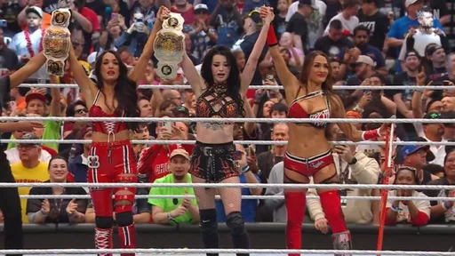 Paige Returns at WrestleMania Saturday; Wins Women’s Tag Team Title With Brie Bella