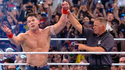 John Cena Defeats Logan Paul In Clash In Paris 2025