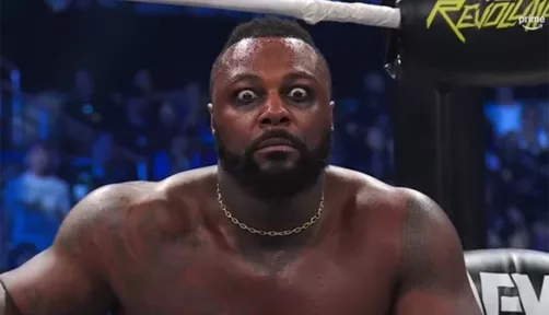 Swerve Strickland Beats Brody King At AEW Revolution, Chased Off By Kenny Omega