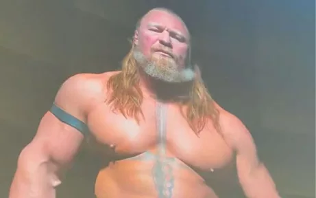 Brock Lesnar Makes Surprise On-Screen Debut Inside The Sphere In Las Vegas