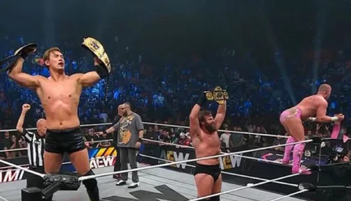 Don Callis Family Become New Trios Champions At AEW Dynamite Wrestling News – WWE News, AEW News, WWE Results, Spoilers, Elimination Chamber 2026 Results