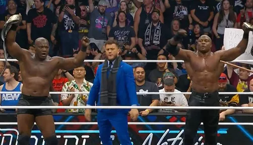 Hurt Syndicate Beat Sons Of Texas In Tag Team Title Defense At AEW Double Or Nothing
