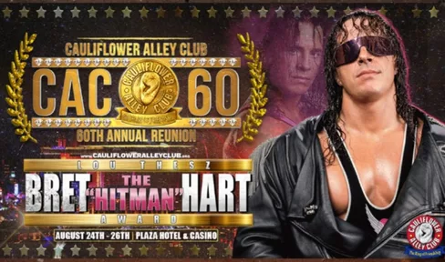 Bret Hart To Receive Cauliflower Alley Club’s Highest Honor In Las Vegas