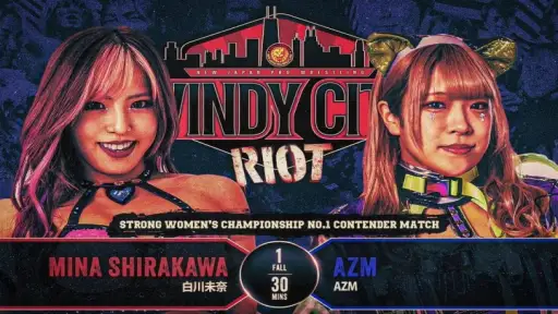 AZM and Mina Shirakawa Set to Clash in Strong Women’s Title Contender Match