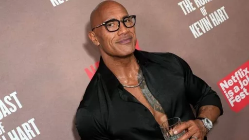The Rock Drops Family Friendly Image During Netflix Roast Appearance