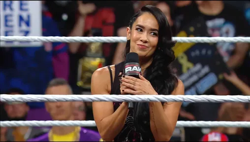 AJ Lee Featured In Netflix Banner For WWE Raw At Madison Square Garden