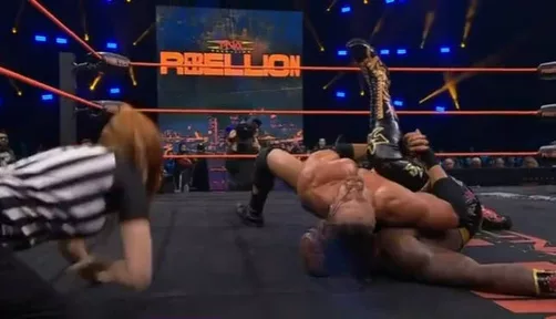 Special Agent 0 Defeats Moose at TNA Rebellion 2026